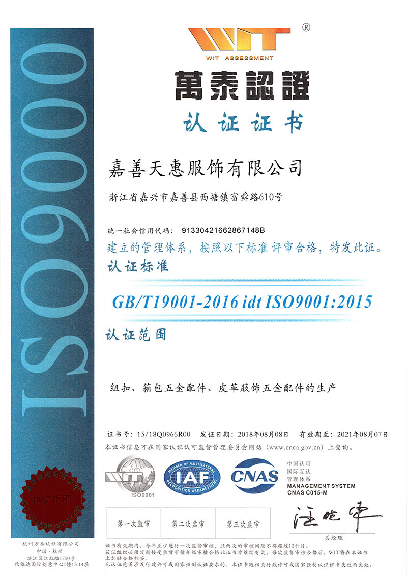 ISO-9001  Chinese